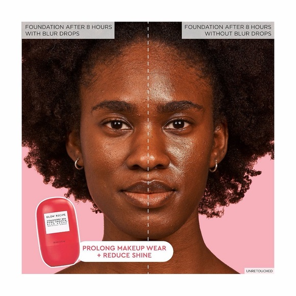 Glow Recipe Strawberry BHA Pore-Smooth Blur Drops Serum | 30 mL 🍓✨ - Picture 9 of 12